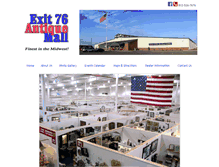 Tablet Screenshot of exit76antiques.com
